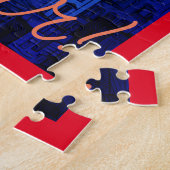 愛でエアエンジェルとハートバレンタイン ジグソーパズル (側面)