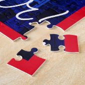 愛でエアエンジェルとハートバレンタイン ジグソーパズル (側面)