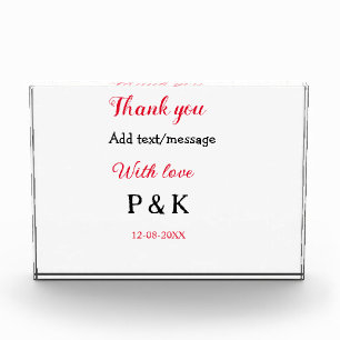 愛でカップル名感謝してい字を追加する フォトブロック