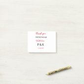 愛でカップル名感謝してい字を追加する ポストイット (デスク上)