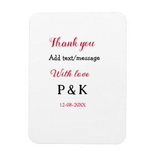 愛でカップル名感謝してい字を追加する マグネット