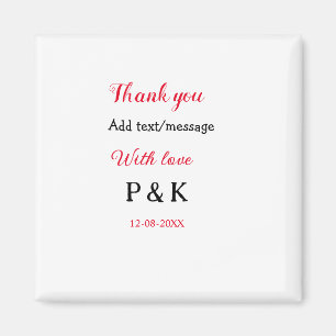愛でカップル名感謝してい字を追加する マグネット