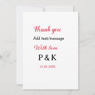 愛でカップル名感謝してい字を追加する 招待状