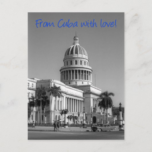 愛でキューバから ポストカード (正面)