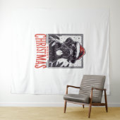 愛でシーズン中の杖のコルソを「そり」しよう タペストリー (インサイチュ(横))