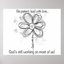 愛でリード，デイジーで大人の着色 ポスター