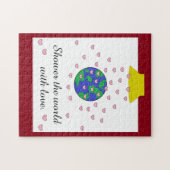 愛で世界をシャワー: ジグソーパズル (横)