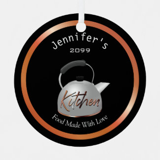 愛で作った銅のキッチンフード メタルオーナメント