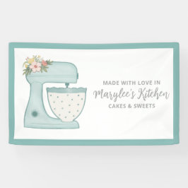 愛で作られたベーカリーパティシシェフバナー 横断幕