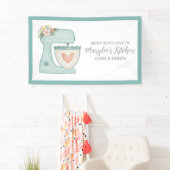 愛で作られたベーカリーパティシシェフバナー 横断幕 (インサイチュ)