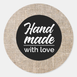 愛で作られた手 ラウンドシール