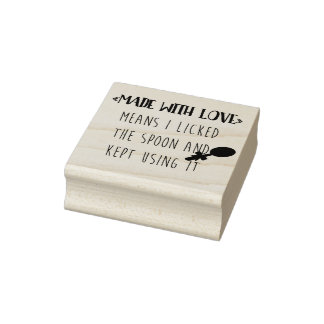 愛で作られた私はスプーンをなめた ラバースタンプ