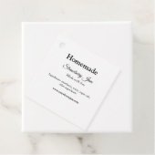 愛で作られた自家製ストロベリージャム追加文字我々 フェイバータグ (インサイチュ)