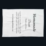 愛で作られた自家製ドーナツ追加文字サイト キッチンタオル<br><div class="desc">デザイン</div>