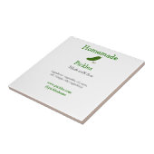 愛で作られた自家製ピクルス追加文字サイト タイル (側面)