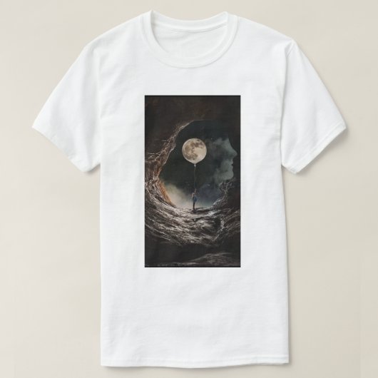 愛で作られた – あなたの人生に喜びを持って。 Tシャツ (デザイン正面)