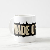 愛で作られた コーヒーマグカップ (正面左)