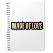 愛で作られた ノートブック (正面)