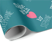 愛で作られた ラッピングペーパー (ロールコーナー)