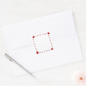 愛で作られる スクエアシール (封筒)