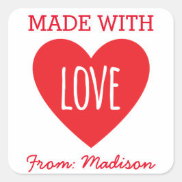 愛で作られる スクエアシール