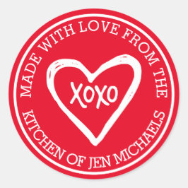 愛で作られる ラウンドシール