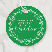 愛で作られる |名前の追加 フェイバータグ (裏面)