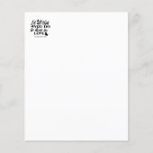 愛で全てを成し遂げよう – 1 Cor 16:14 (正面)