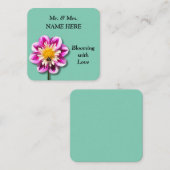 愛で咲く ノートカード (正面/裏面)