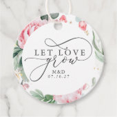 愛で多肉栽培&ピンクの花ありがとう フェイバータグ (正面)