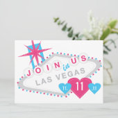 愛で幸運なラスベガスは日付を満足させます セーブザデート (スタンド正面)