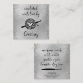 愛で怒る スクエア名刺 (正面/裏面)