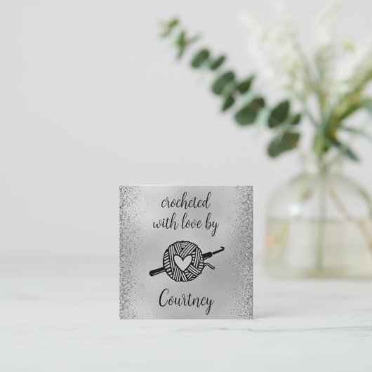 愛で怒る スクエア名刺 (スタンド正面)