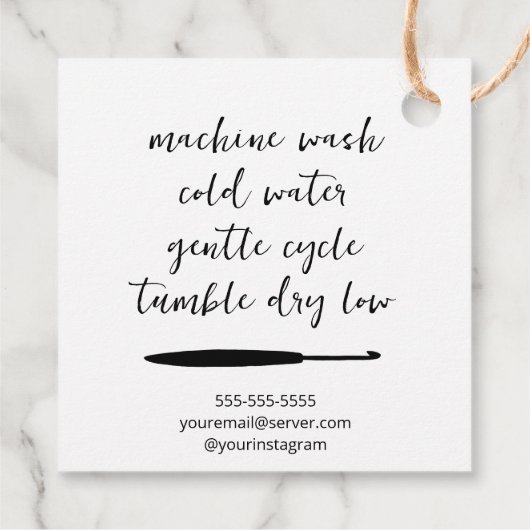 愛で怒る フェイバータグ (裏面)