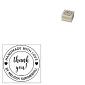 愛で手作りありがとう1x1 ラバースタンプ (押印)