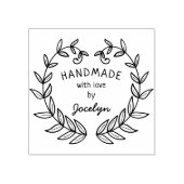 愛で手作りかわいいハート枠 ラバースタンプ (インプリント)