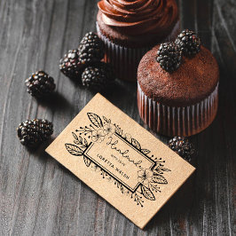 愛で手作りされた植物性手描きフレーム ラバースタンプ