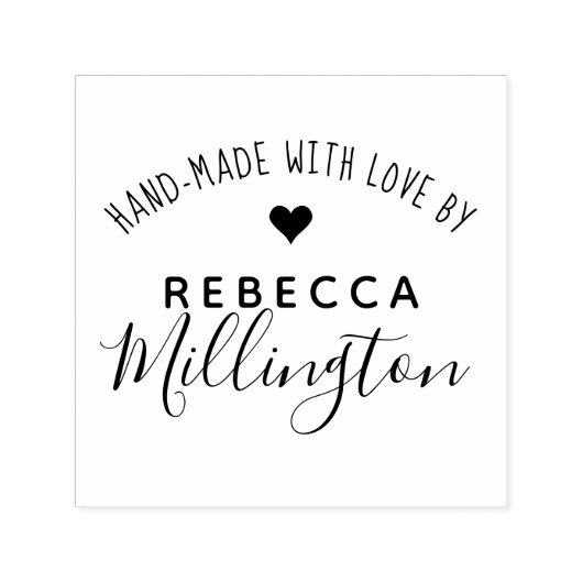 愛で手作りする |クラフカスタムト署名 セルフインキングスタンプ (デザイン)