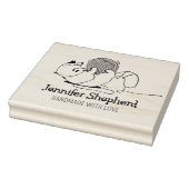 愛で手作りのかわいい猫 ラバースタンプ (スタンプ)