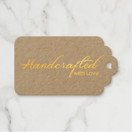 愛で手作りのラベル ギフトタグ