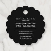 愛で手作りのラベル フェイバータグ (裏面)