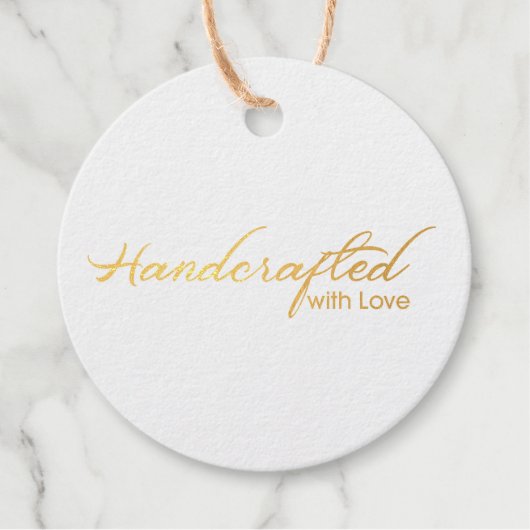 愛で手作りのラベル フェイバータグ (正面)