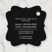 愛で手作りのラベル フェイバータグ (裏面)