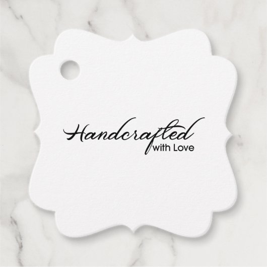 愛で手作りのラベル フェイバータグ (正面)