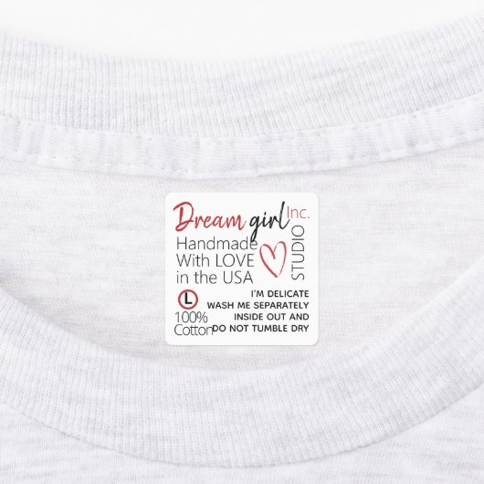 愛で手作りパーソナライズされた ラベル (貼付)