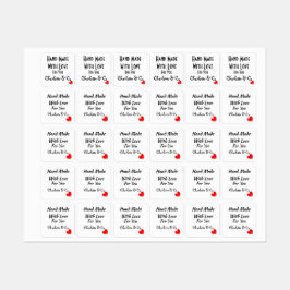 愛で手作りパーソナライズされた ラベル