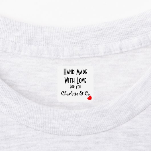 愛で手作りパーソナライズされた ラベル (貼付)