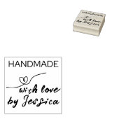 愛で手作り名前別ハート ラバースタンプ (押印)