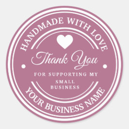 愛で手作り |お感謝していりクラシックラウンドstic ラウンドシール