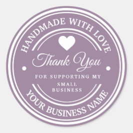 愛で手作り |お感謝していりクラシックラウンドstic ラウンドシール